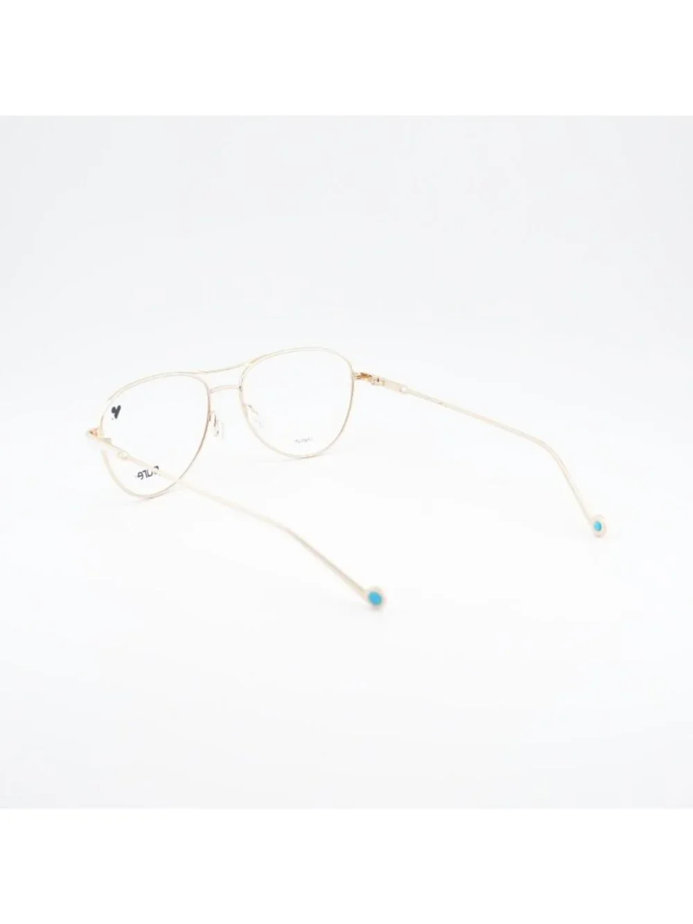 Pure P-5024 N 719 Eyeglasses Gold 56mm Square Frame